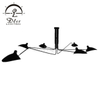 Modern Swing Arm Wall Sconce Black Wall Lamp Wall Sconces for Bedroom Living Room Readingnce, Rotatable Black Wall Lights Living Room