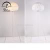 Project Lighting Solution White, Grey Feather Tripod Table Lamp Floor Lamp 9812