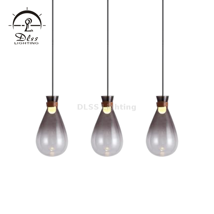 Casa Pendant Lighting Blown Glass Kitchen lsland Lights Modern Hanging Drop Ceiling Design White LED Pendant Lamp