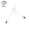 Swing Arm Bedroom Wall Sconces Modern Black Hardwired Sconce Lighting