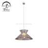 Manufacturer Dealer Transparant Grey Acrylic PMMA E27 Pendant Lamp 9962