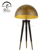 Gold Dome Shade Floor Lamp Tripod Standing Reading Lamp 9313