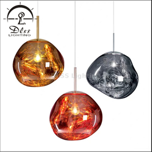 Designer Gold, Copper, Silver Acrylic Fancy Pendant Lamp 9305P