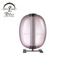 Table Lamp Glass Bedside Lamp LED Nightstand Lamp Small Decorative Table Lamp for Bedroom Living